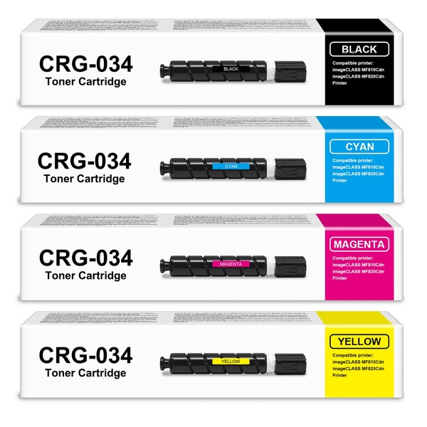 CRG-034 CRG034 Toner Cartridge High Yield 034 Toner Compatible with