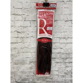 Revlon #F1B/350 Revlon 100% Human Hair Weaving extension 12" NIP Off black/Copper Red