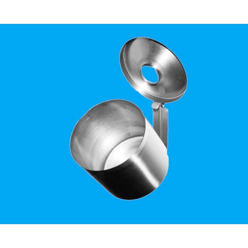 Wall Ashtray Tilting Ashtray Stainless Steel Safety Ashtray for Catering