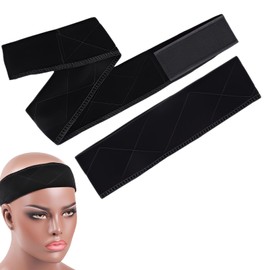 2 Pack Wig Grip Headbands for Women, Velvet Wigs Grips Band, Adjustable Non Slip Wig Gripper Headband for Holding Women’s Wigs,Cosplay