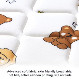 Mini Crib Mattress 38" x 24" x 4"- Firm Support and Comfort Premium Foam,Noiseless and Odorless,Hypoallergenic Mini Crib Mattress,Fits Mini and Portable Cribs,Dual Sided with Soft Breathable Fabric