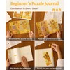 PieceRelax A5 3D Puzzle Journal for Adults, 300 Piece Plastic