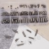 Swpeet 128Pcs 16 Sizes Stainless Steel Extension and Compression Springs
