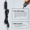 DEDC 6pcs Mini LED Spot Lights, 1W 5V 3000K Under
