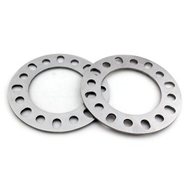 DCVAMOUS 6mm 8x6.5 8x170 Wheel Spacers Compatible with Chevy Ford Dodge 8 Lug, 2pc 1/4" Universal Wheel Spacer for Express Suburban Sierra Silverado 2500 2500 HD, RAM2500/3500, F250 F350 Super Duty