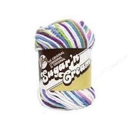 Sugar'N Cream Yarn - Ombres-Fruit Punch
