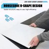 200 Horseshoe Tile Spacers, 1/16-Inch U-Shaped Plastic Spacers for Tile