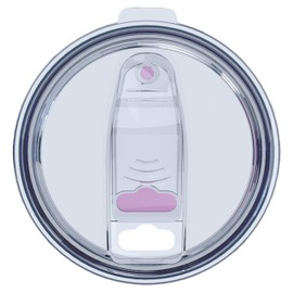 Be Burgundy - Tumbler Lid for 20 oz Sliding Splash Proof and Straw Friendly - HOT PINK