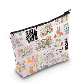 Labor and Delivery Nurse Gift LD Nurse NICU OB Nurse Zipper Pouch Makeup Bag (B-LD Nurse CA)