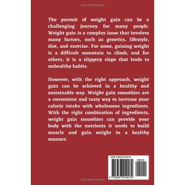  Weight gain smoothie: The complete Delicious & Nutritious juicing Recipes for rapid weight gain