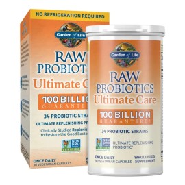 Garden Of Life Raw Probiotics Cuidado Máximo 30 Caps Sfn