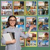 12 Pcs Cultures Around The World Posters Multicultural and Diversity