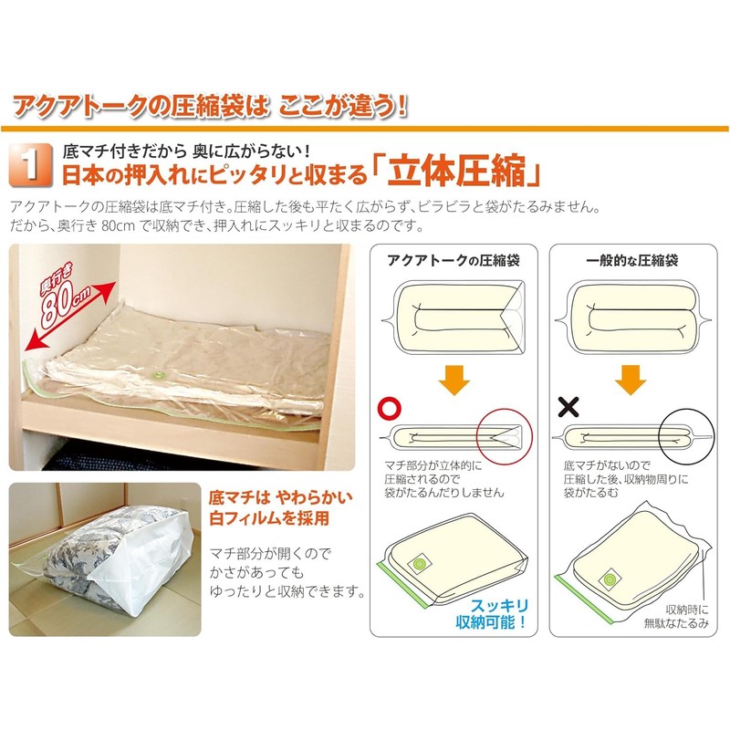 Ishizaki Materials AVB0302-02 Clothing Storage Bags for Closet Case, Pack