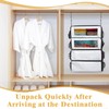 Suitcase Organizer, Carry on Closet Luggage Organizers Accessories for Travel,