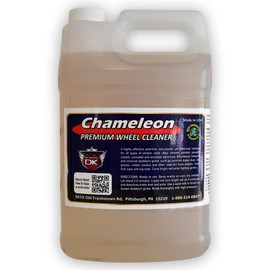 Detail King Chameleon Car Rim & Wheel Cleaner Spray for All Wheels (Aluminum, Chrome, and More) - Scrub-Less - pH Balanced - Acid Free - 1 Gallon