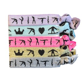 GymnasticsHQ Gimnasia - Brillos para el pelo para niñas