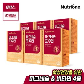 Nutrione Life [Nutrione] Magnesium for Women 6 boxes/6 months supply / 뉴트리원라이프 [뉴트리원] 마그네슘 포 우먼 6박스/6개월분