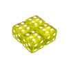 MarCraft Yellow Plastic Dice with Corrosion Resistant Brass Threads Tyre