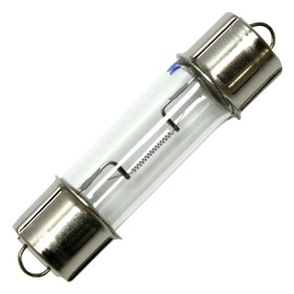 Bulbrite 715811 - 10 Watt Xenon Light Bulb - T3.25 - Rigid Loop Cap Base - /Xenon - Clear - 20,000 Life Hours - 90 Lumens - 24 Volt