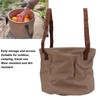 Collapsible Bucket Wear Resistant Space Saving Portable Folding Bucket for