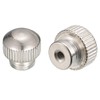 sourcing map Knurled Thumb Nuts, 2pcs M3 x D13mm x