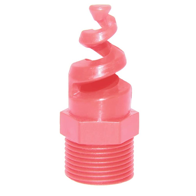 Beduan 1/2" Spiral Cone Nozzle Plastic Atomized Dust Remove Sprayer