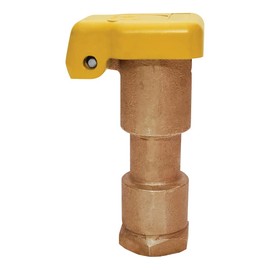 Underhill Gold Series Quick Coupler Valve, Single Slot 1 1/2-Inch FPT Inlet, Sprinkler Garden Irrigation System, Solid Brass, Rubber Cover, QV-150R