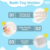 Bathtub Toy Storage, 3 Compartments Bath Toy Holder, Bath Toy