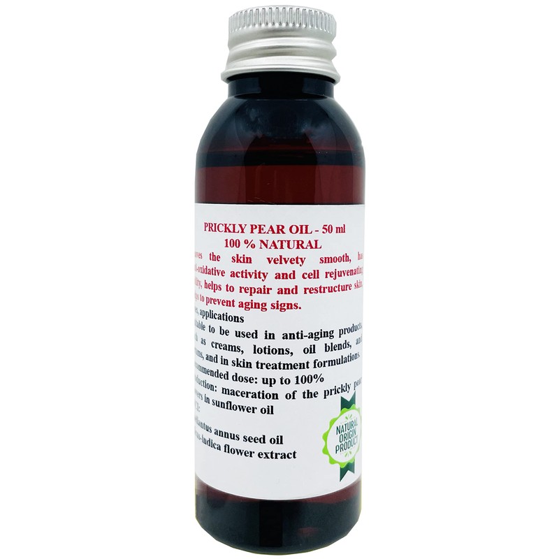 Fig Cactus Oil (Opuntia Oil) - 50 ml - Anti-Ageing,