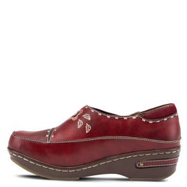 L'Artiste by Spring Step Women's Burbank Slip-On Loafer, Bordeaux, 38 EU/7.5-8 M US