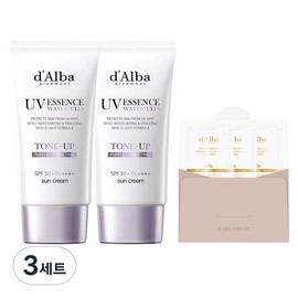 Dalba Waterful Purple Tone-Up Sun Cream SPF50+ PA++++, 50ml, 6 units / 달바 워터풀 퍼플 톤업 선크림 SPF50+ PA++++, 50ml, 6개