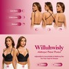 Low Back Bra for Women-Seamless Invisiable Backless Bras-Lightly Lined Open