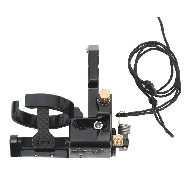 Drop Away Arrow Rest Aluminum Alloy Resin Black Adjustable Shooting