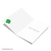 NobleWorks Lucky Clovers - St. Patrick's Day Greeting Card with