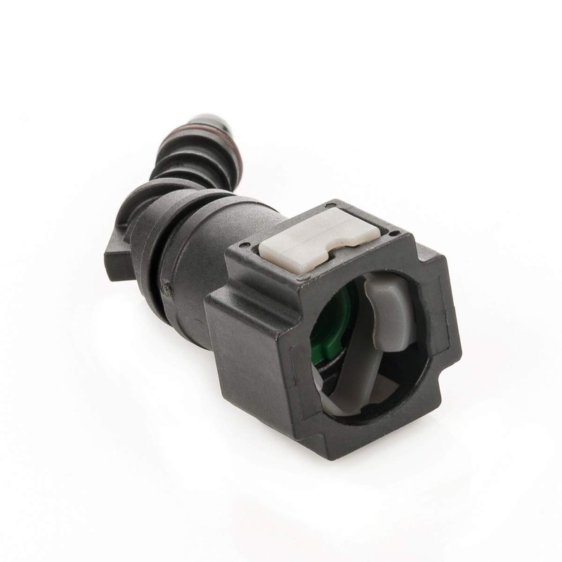 5x LST fuel line connector, quick coupling, 7.89-7.95 mm, 45°