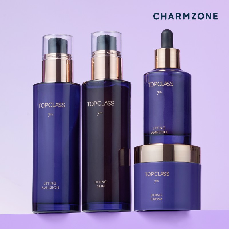 Chamzon 참존 탑클래스 7세대 리프팅 기초세트 4종(스킨1+에멀전1+앰플1+크림1) Chamzone Top Class