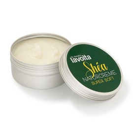 Dr. Armah - Lavolta Shéa - Natural Cream Super Soft - Skin Cream Made from 100% Shea Butter with Vitamin E for Intensive Moisture - Cream for Dry & Sensitive Skin - Ideal for Face and Body - 150 ml