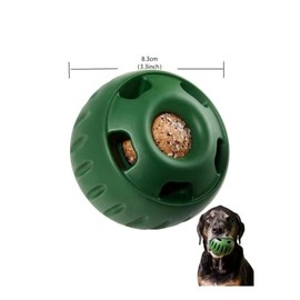 Dog Treat Dispensing Toy Set, Freezable Silicone Mold and Puzzle Ball, Interactive Slow Feeder for Small and Medium Dogs