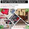 FRAYSCENT MDF Slat Wall Paneling for Retail Display 2 Pack