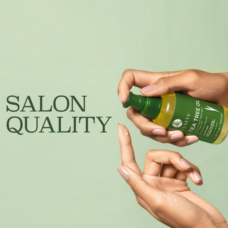 Luseta Tea Tree Oil for Hair, Hair Serum for For