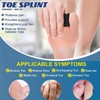 Toe Splints for Straightening Toes Straightener Adjustable Toe Corrector Brace