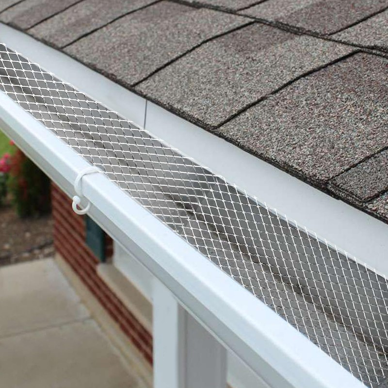 VPABES Gutter Guard Mesh Roll, 6 Inch x 100 Feet