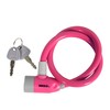 Mikel's CCR-65 Cable Candado Flexible Rosa 65cm