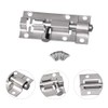 4 Small Bolt Lock, Door Bolt Barrel Sliding Latch Lock