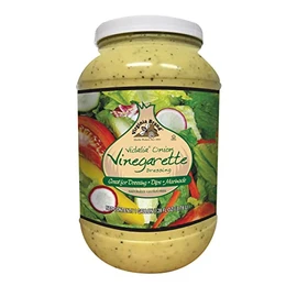Virginia Brand Gluten Free Vidalia Onion Vinaigrette Salad Dressing, Marinade & Dip, 128 Ounce (Pack of 1)