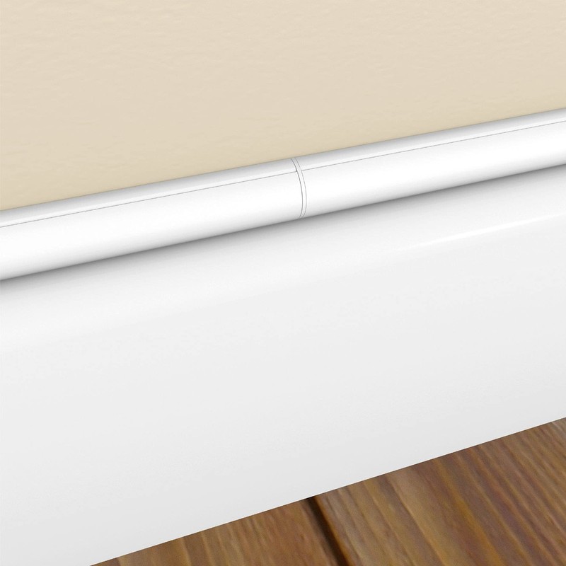 D-Line Smooth-Fit Micro+ Connector White - Join 2 lengths of