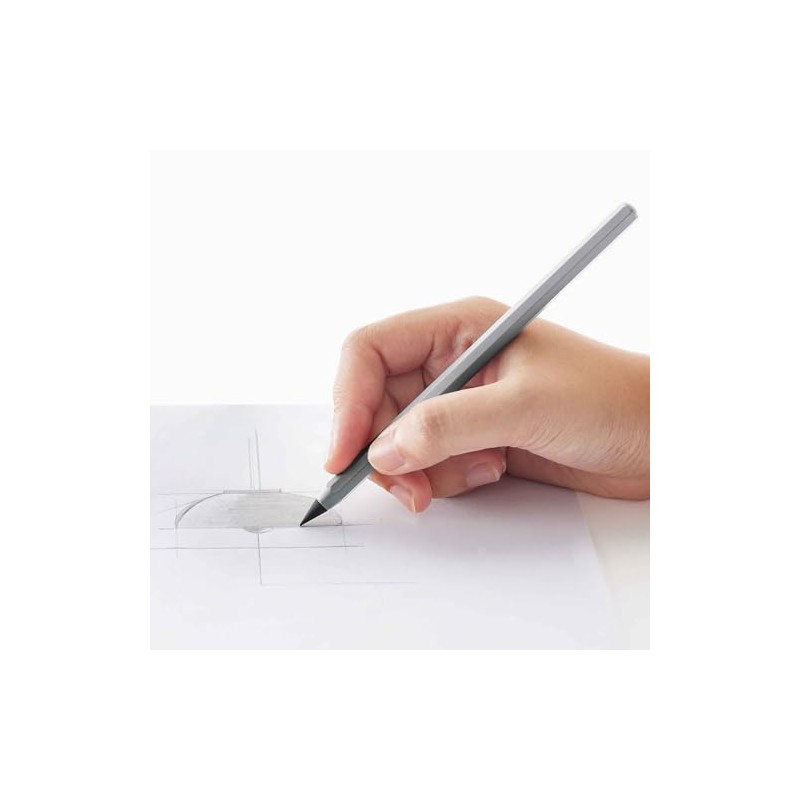 APLI 19803 Infinity Pen with Pink Body, Eternal Pencil without