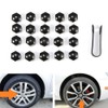 Nut Covers, Hexagonal Tyre Nut Covers, 20 Pieces Wheel Nut