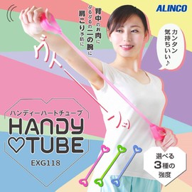 ALINCO Handy Heart Tube EXG118R (Stretch, Upper Body Training)