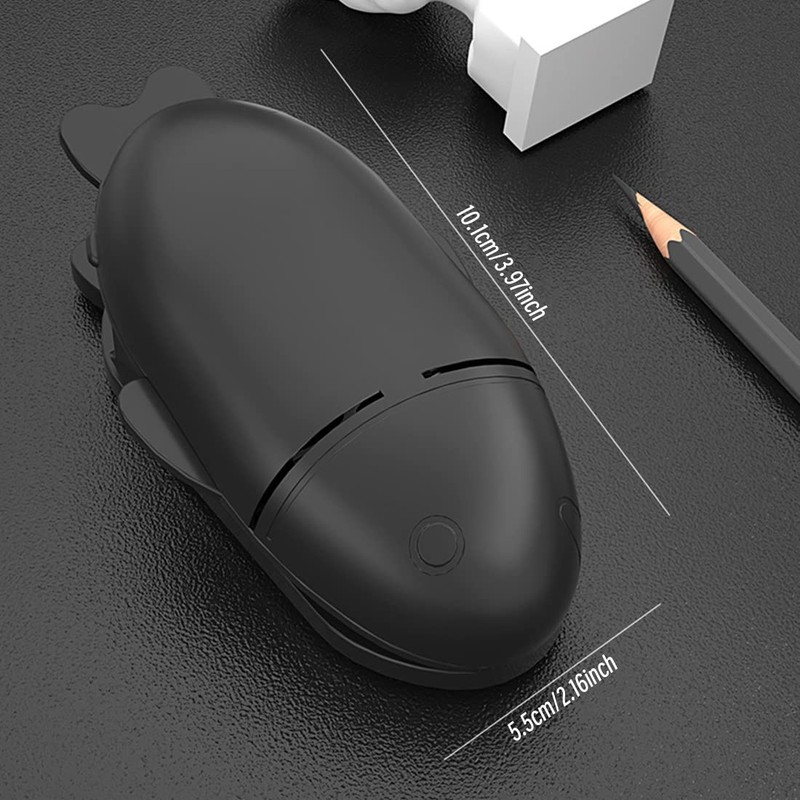 Wailicop Pencil Sharpener Pointer Sketch Sandpaper Multifunction Pencil Lead Grinder
